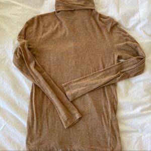 Madewell Turtleneck Sweater Top Thin Cotton Wool S
